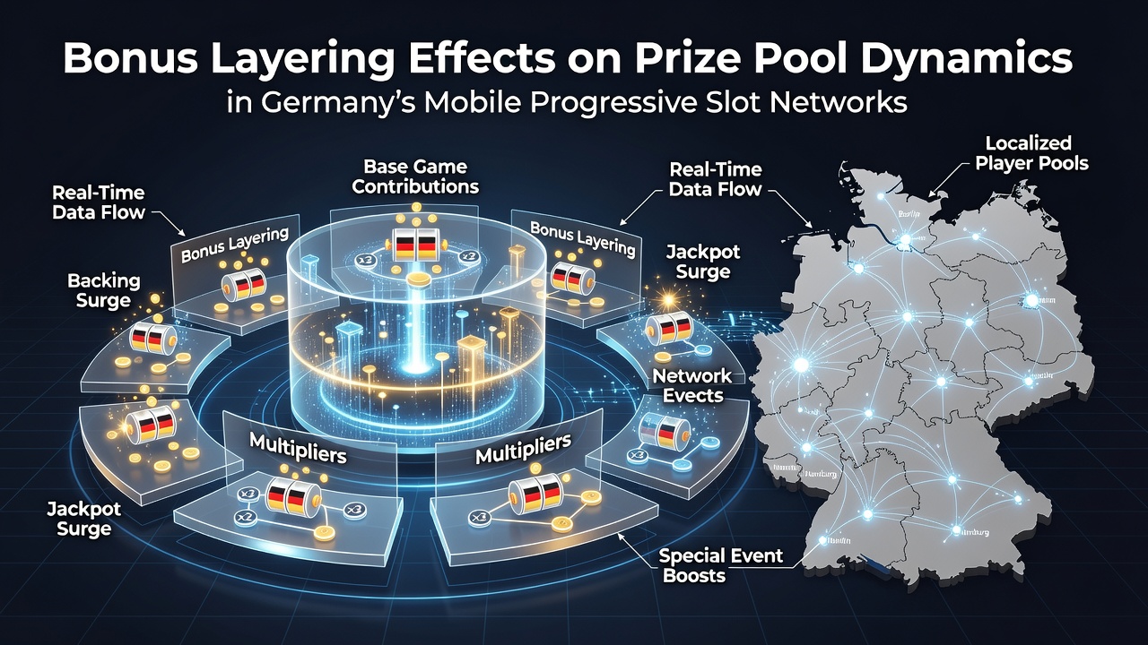 Visualisierung von Bonus-Schichtungen in mobilen progressiven Slot-Netzwerken mit Preisgeld-Pool-Dynamik