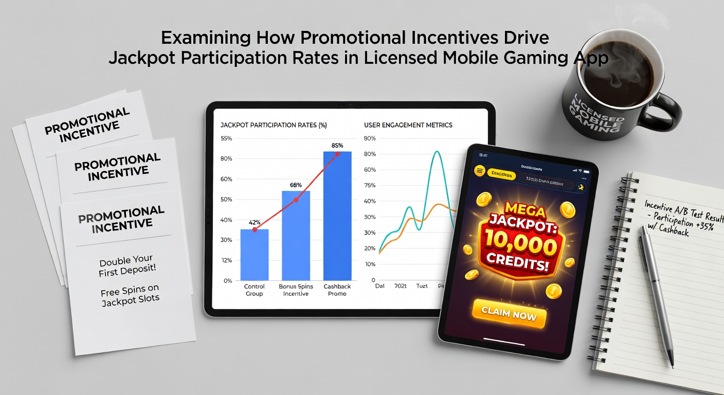 Statistiken zu Jackpot-Teilnahme in mobilen Apps