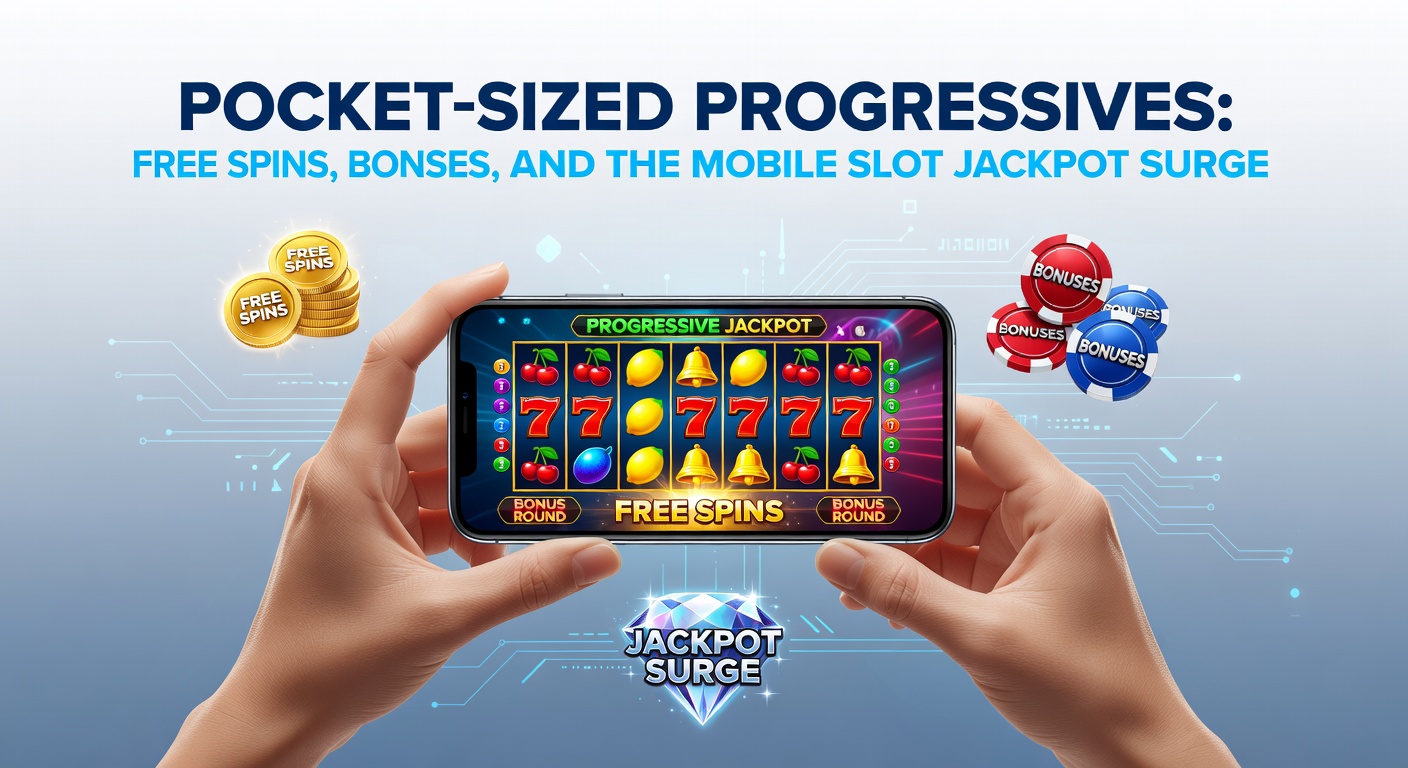 Mobile Slot-Schnittstelle mit aktiven Free Spins, Bonus-Balken und wachsendem progressivem Jackpot-Meter